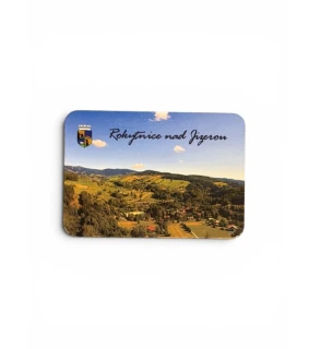 Magnet panorama Rokytnice s městským znakem